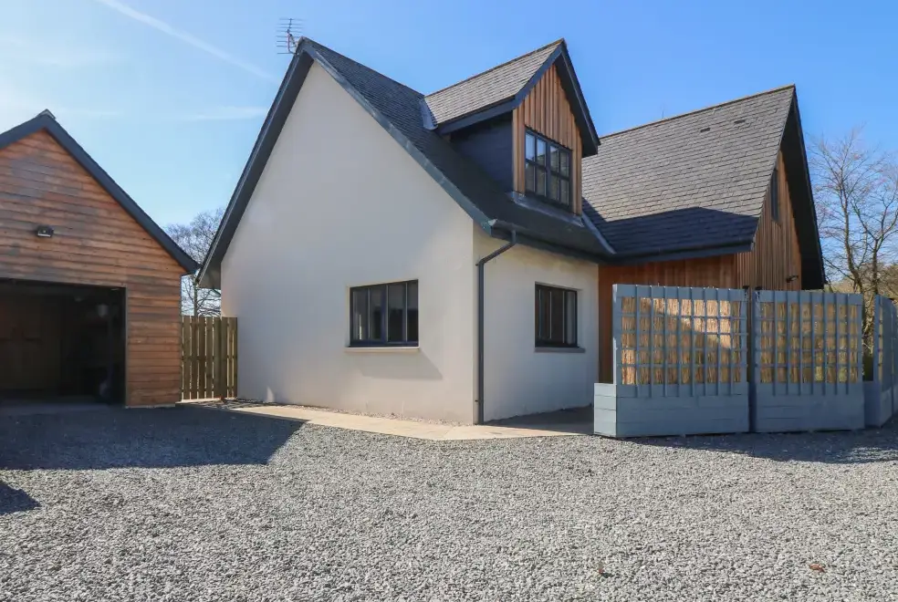 Woodend Croft, from the outside