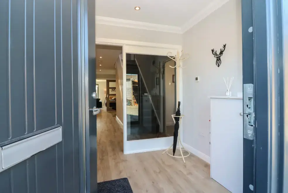 Hallway at Woodend Croft