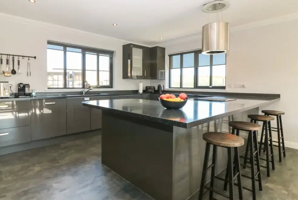 Luxury kitchen at Woodend Croft
