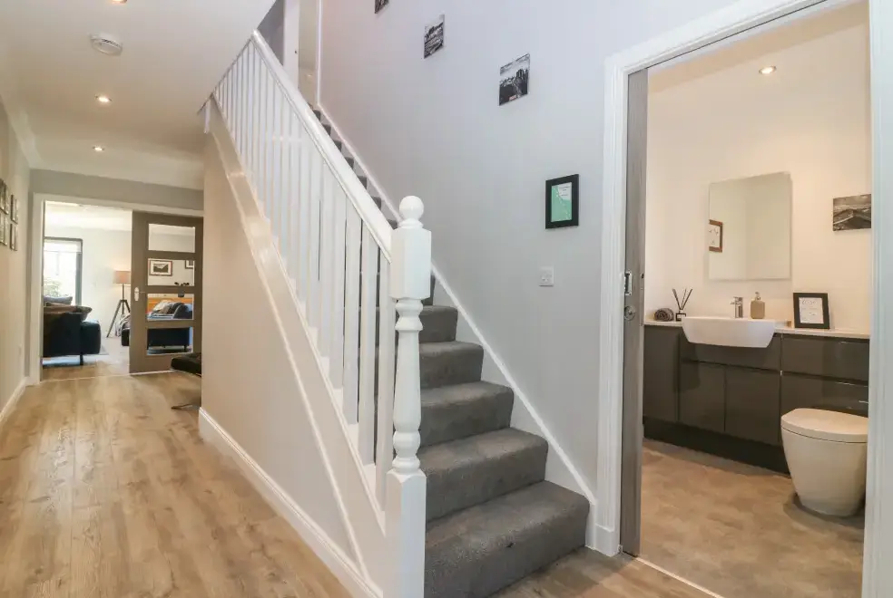 Hallway at Woodend Croft