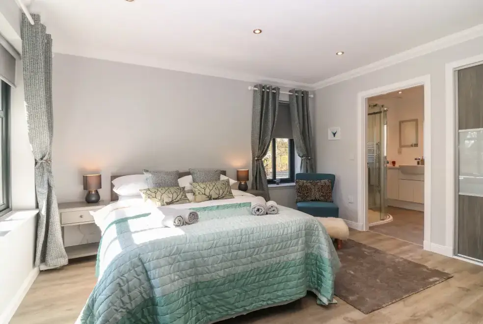 Bedroom at Woodend Croft