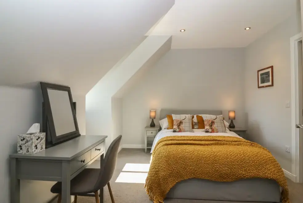 Bedroom at Woodend Croft