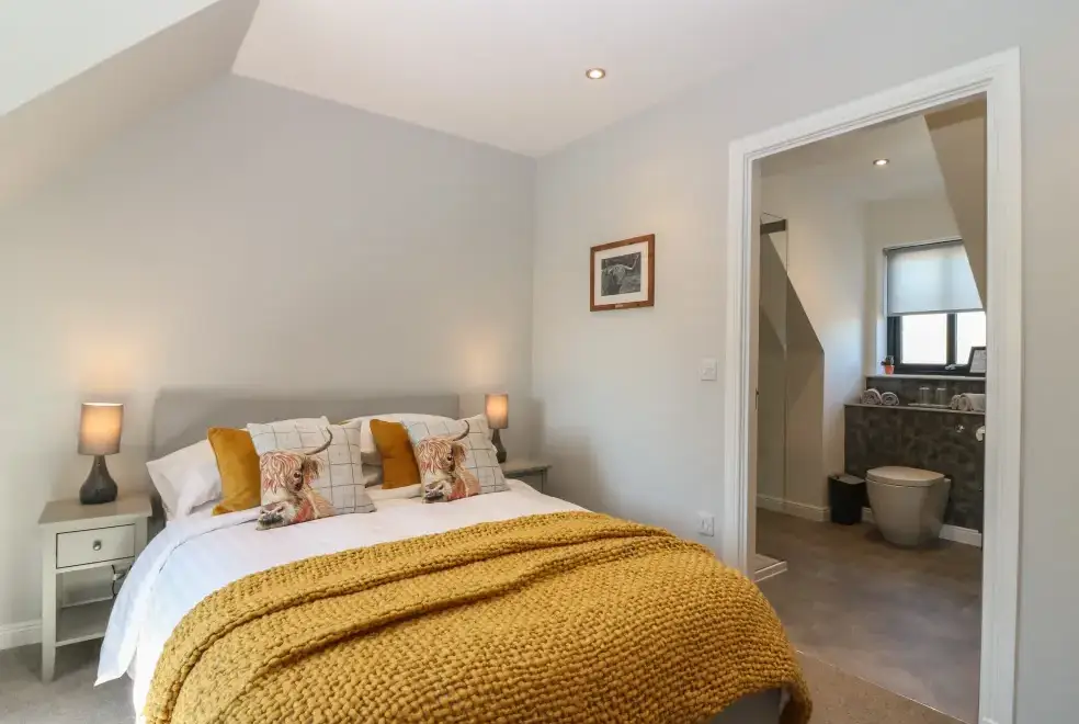 Bedroom at Woodend Croft