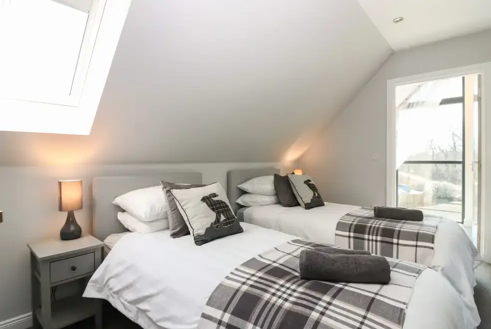 Bedroom at Woodend Croft