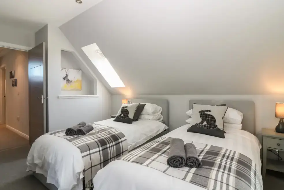 Bedroom at Woodend Croft