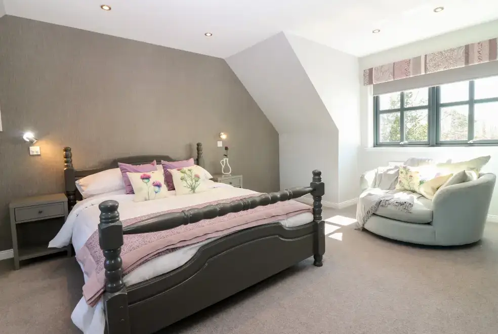 Bedroom at Woodend Croft