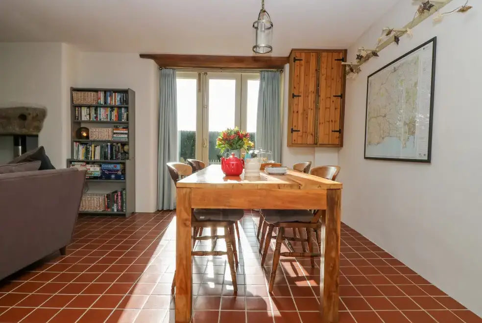 Kitchen/diner at Woodfield Coach House