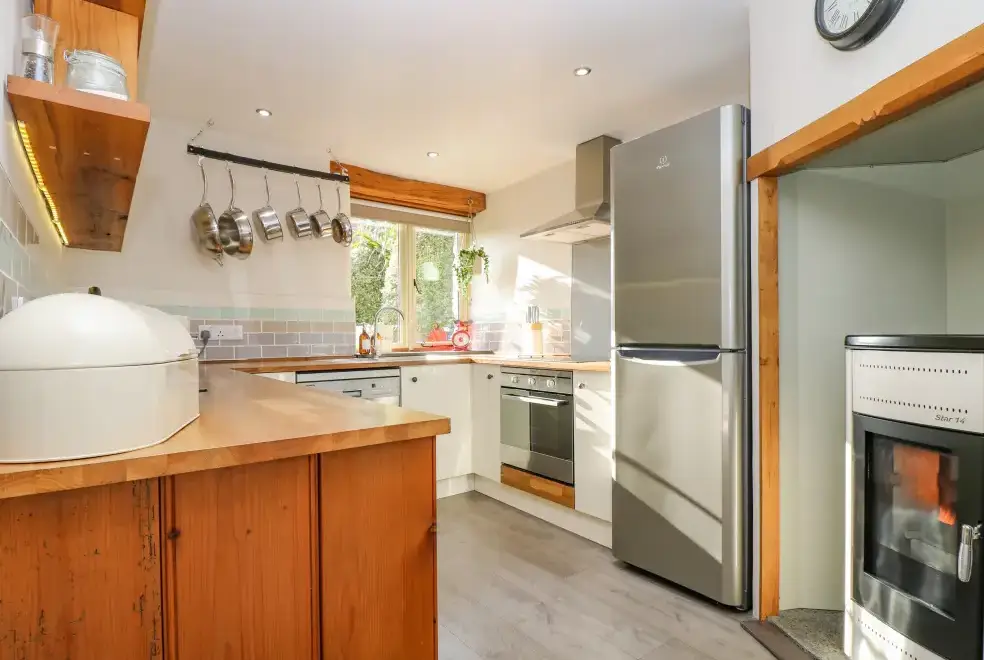 Kitchen/diner at Woodfield Coach House