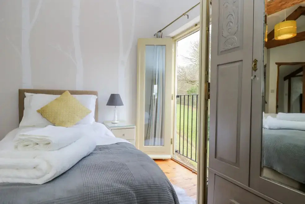 Bedroom at Woodfield Coach House