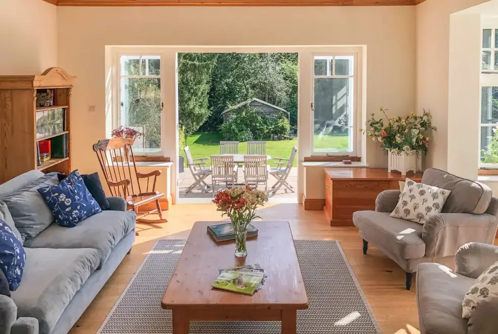 Lounge at Woodhill Cottage