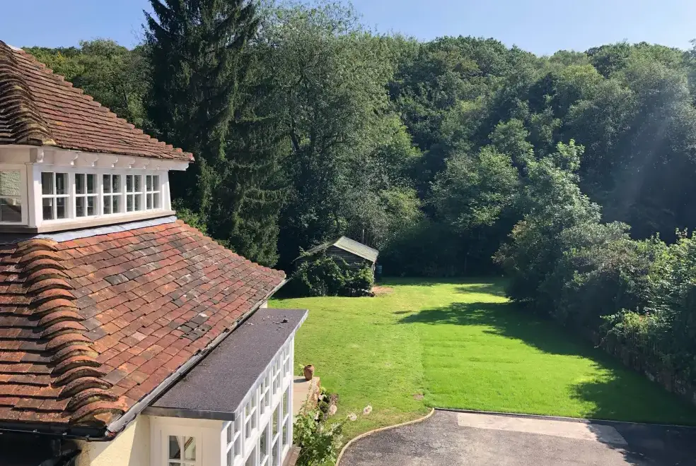Countryside views at Woodhill Cottage