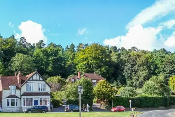 Countryside near Woodhill Cottage