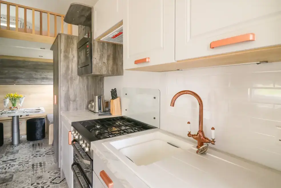 Kitchen/diner at Woodland Escape