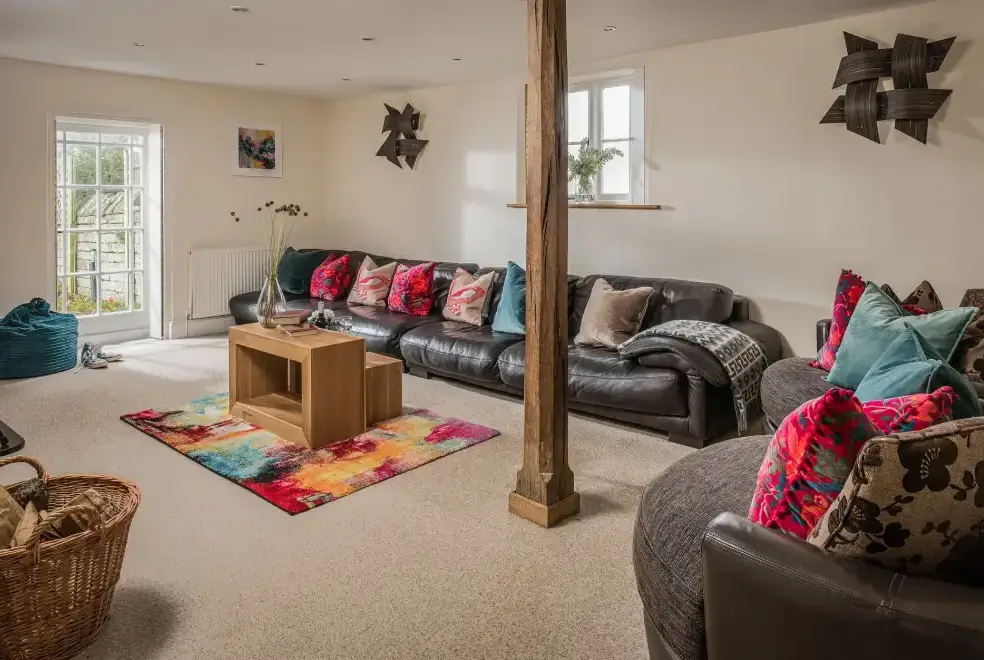 Lounge at Woodlands Farmhouse 