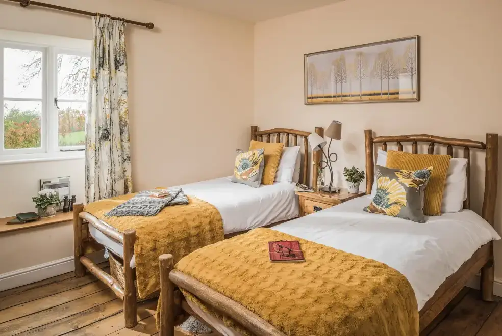 Bedroom at Woodlands Farmhouse 