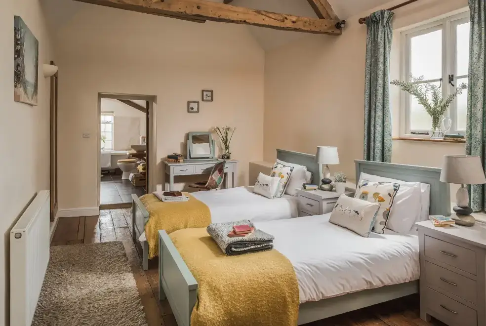 Bedroom at Woodlands Farmhouse 