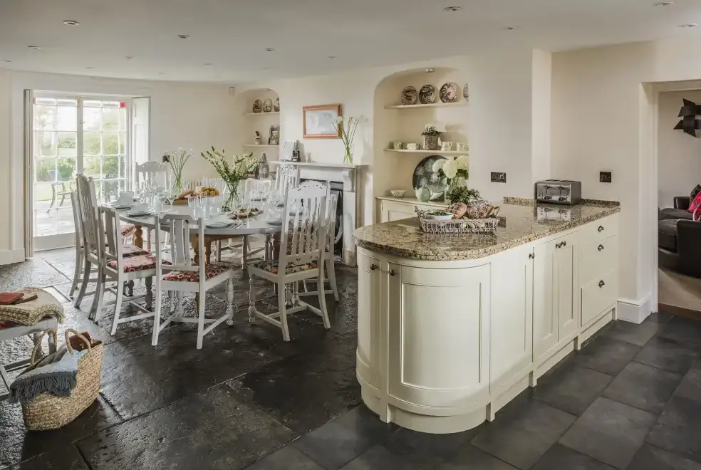Kitchen/diner at Woodlands Farmhouse 