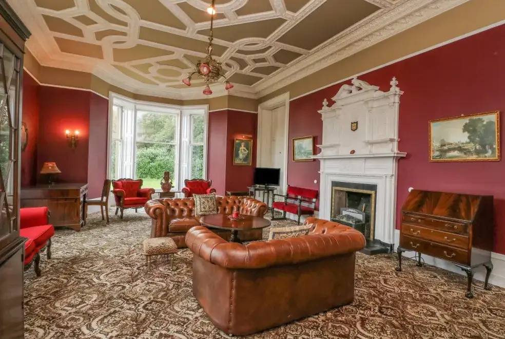 Drawing room at Woodside House