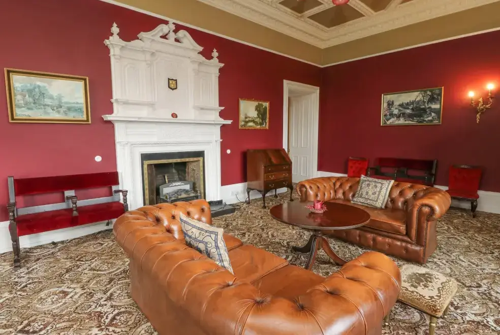 Drawing room at Woodside House