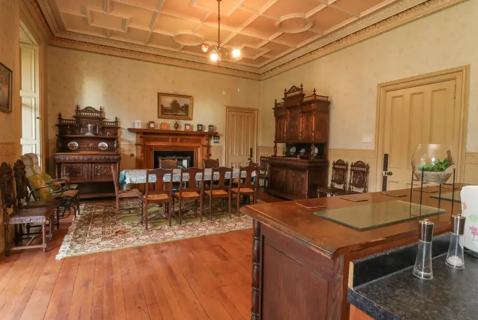 Dining room at Woodside House