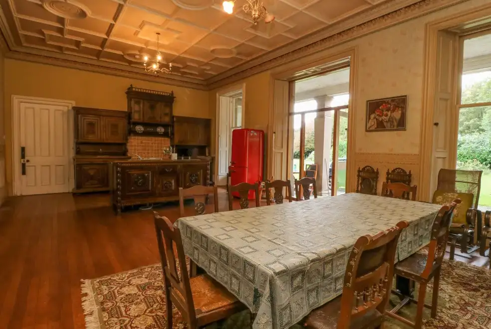Dining room at Woodside House