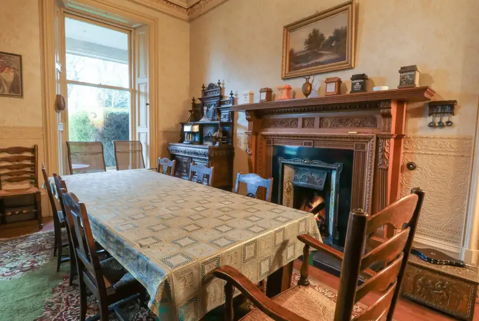 Dining room at Woodside House
