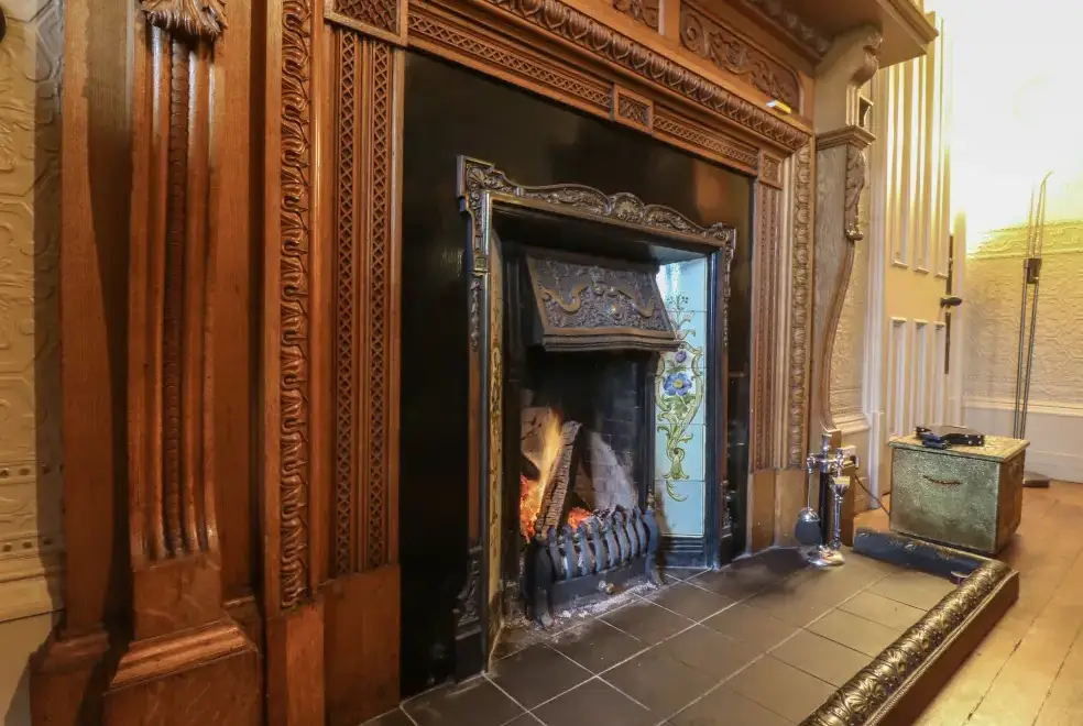 Drawing room at Woodside House