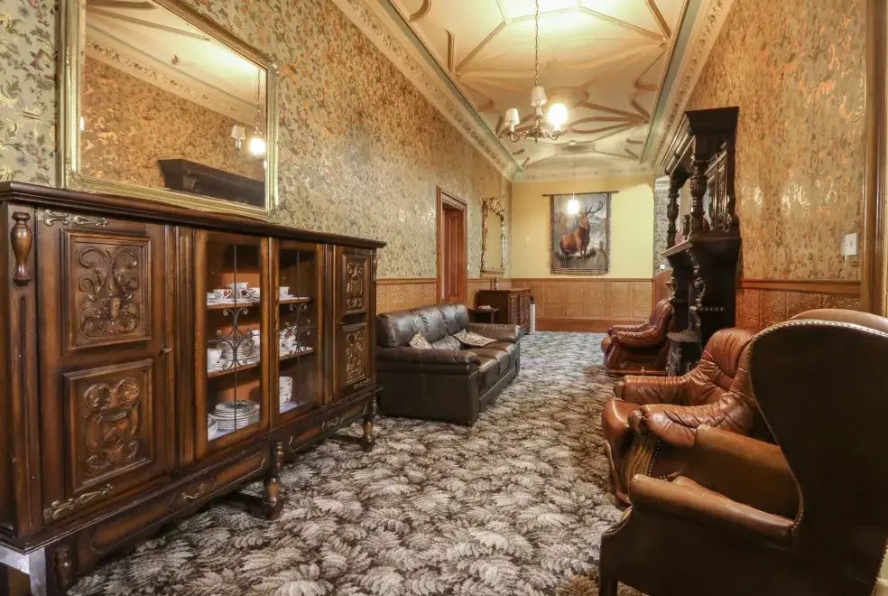 Lounge at Woodside House