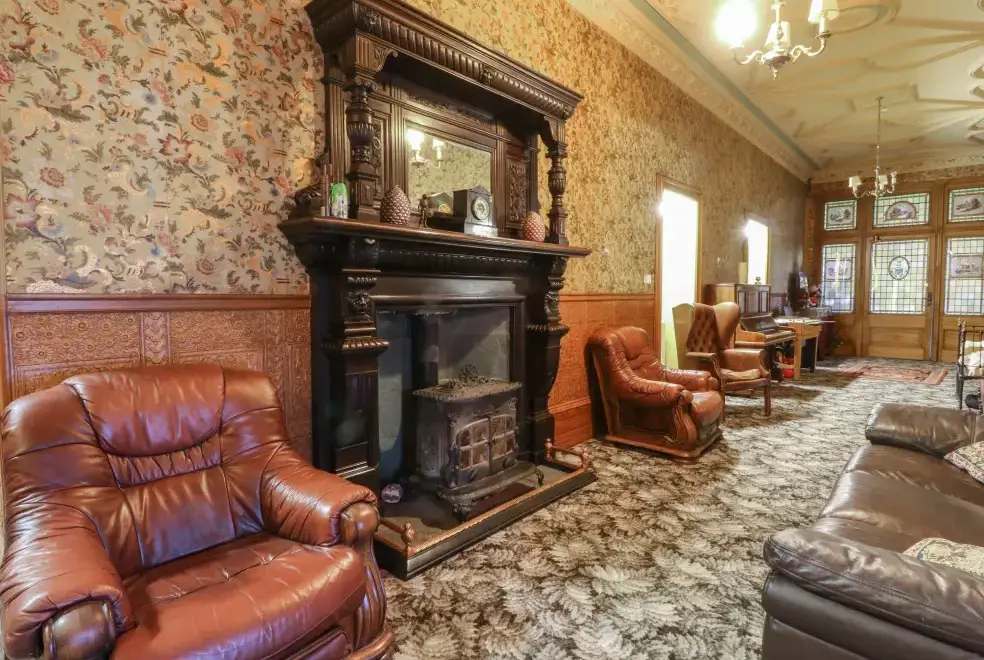 Drawing room at Woodside House