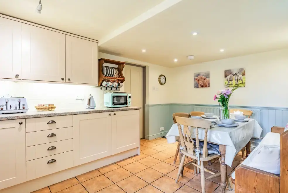 Kitchen/diner at Wychwood, North York Moors & Coast 