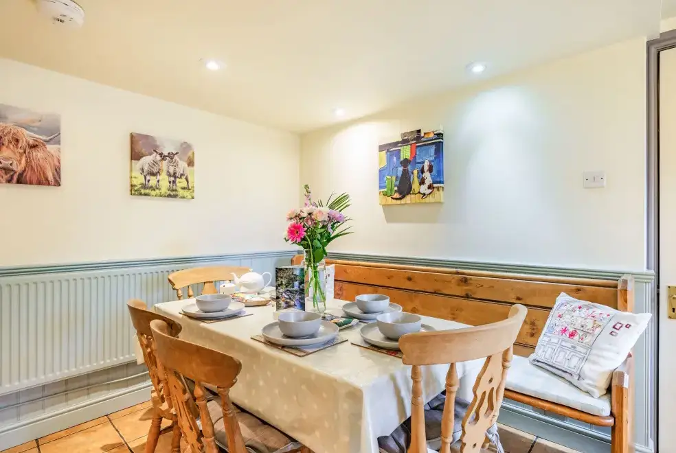 Dining room at Wychwood, North York Moors & Coast 