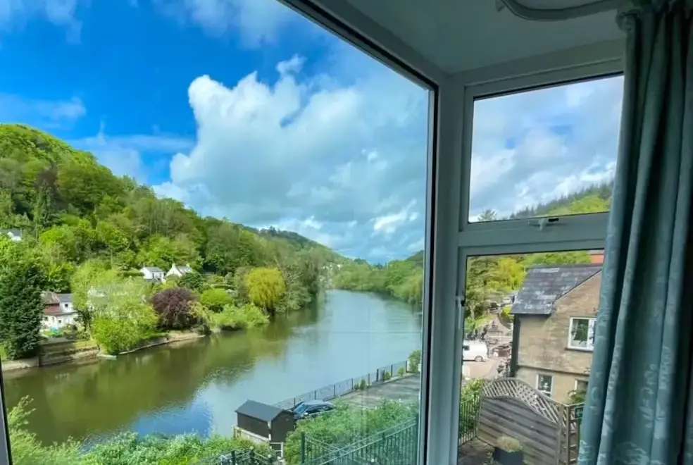 Countryside views at Wye Rapids House