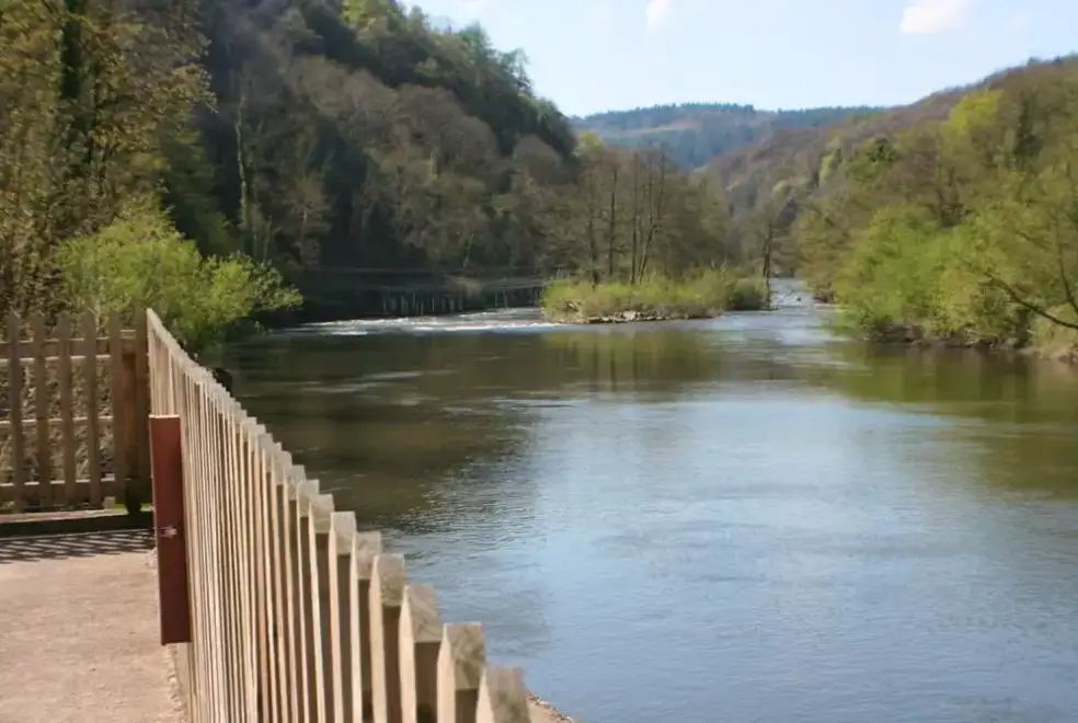Countryside views at Wye Rapids House
