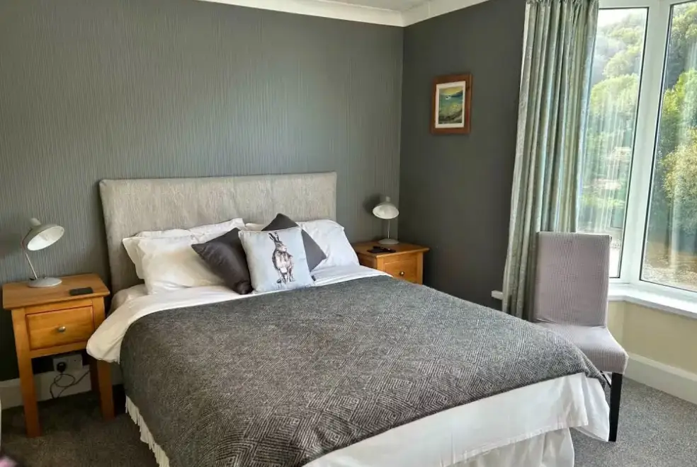 Bedroom at Wye Rapids House