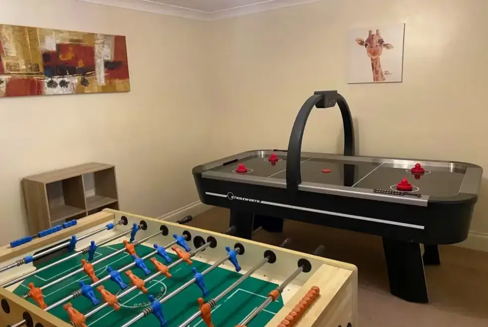 Games Room at Wye Rapids House