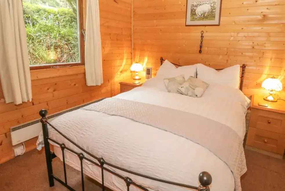 Bedroom at Y Caban