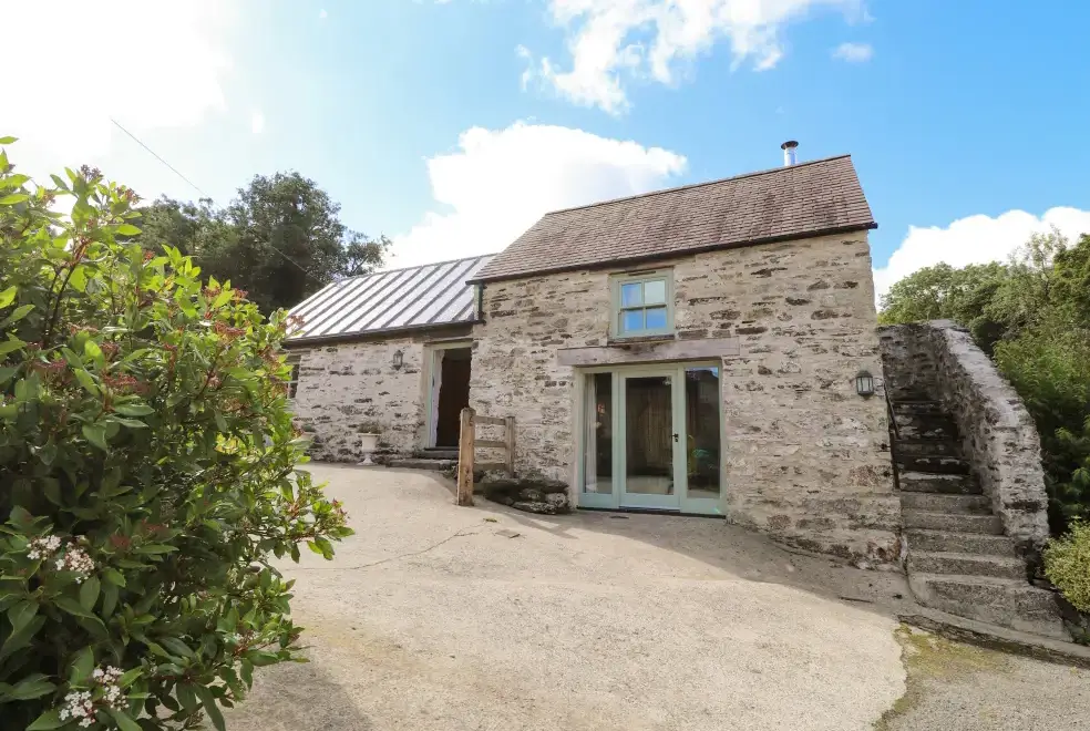 Y Felin at Coed Cadw, from the outside