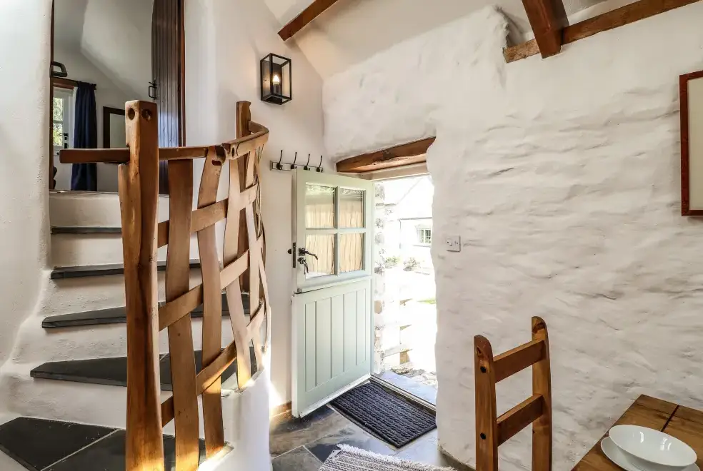 Y Felin at Coed Cadw, from the outside