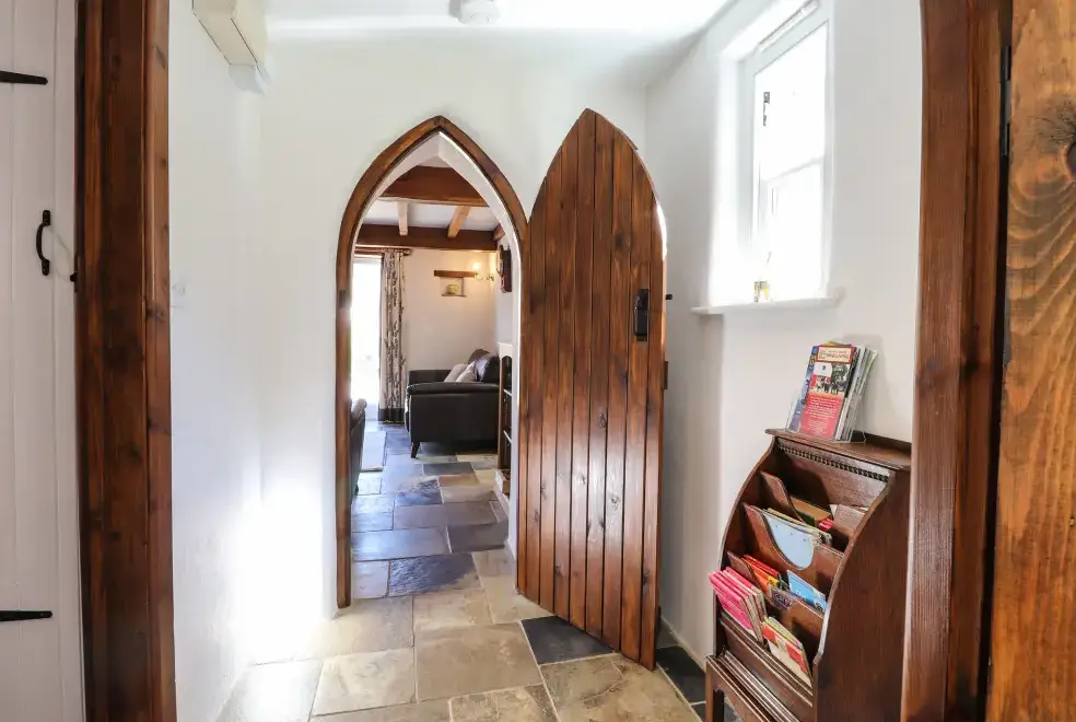 Lounge at Y Felin at Coed Cadw