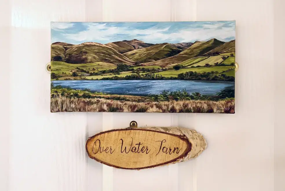 Countryside views at Yewtree House