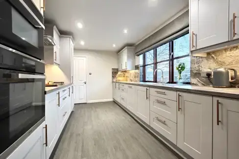 Luxury kitchen at Yewtree House, Cumbria