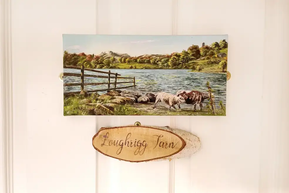 Countryside views at Yewtree House