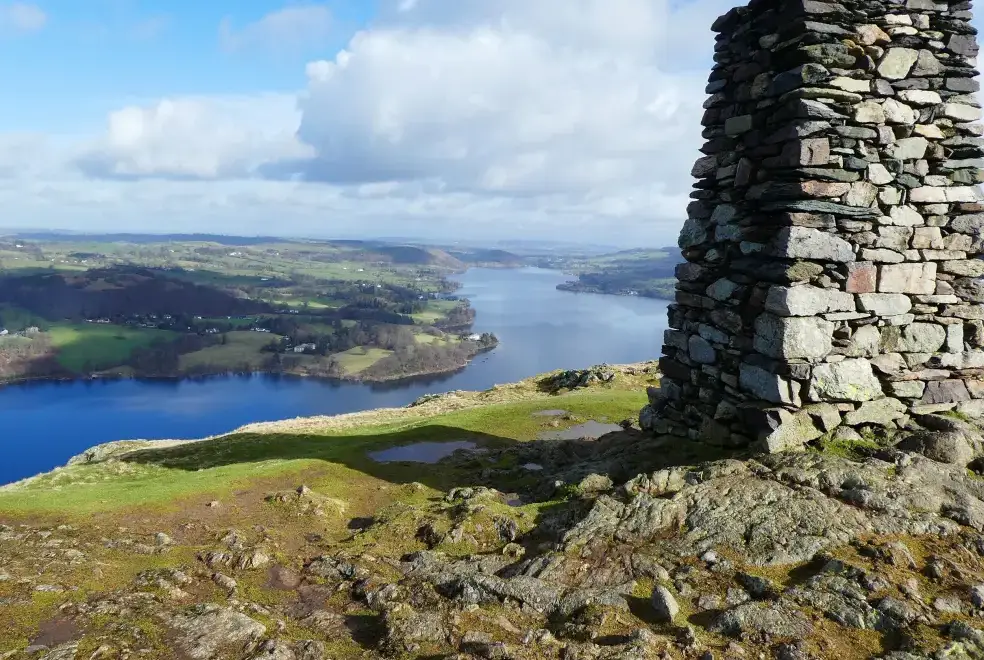 Countryside views at Yewtree House