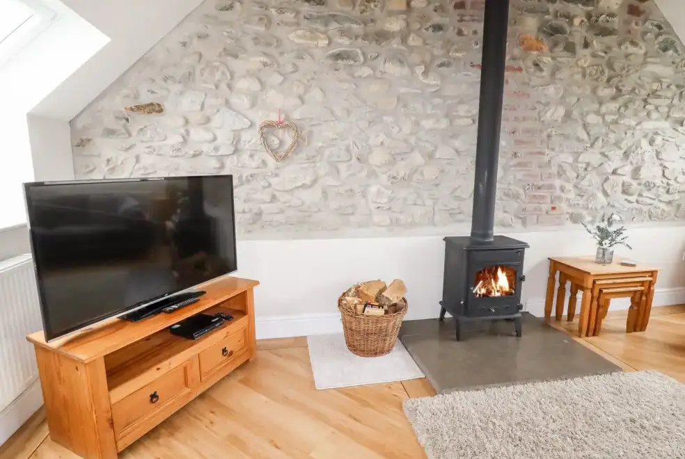 Lounge at Yr Hen Festri Unique Holiday House