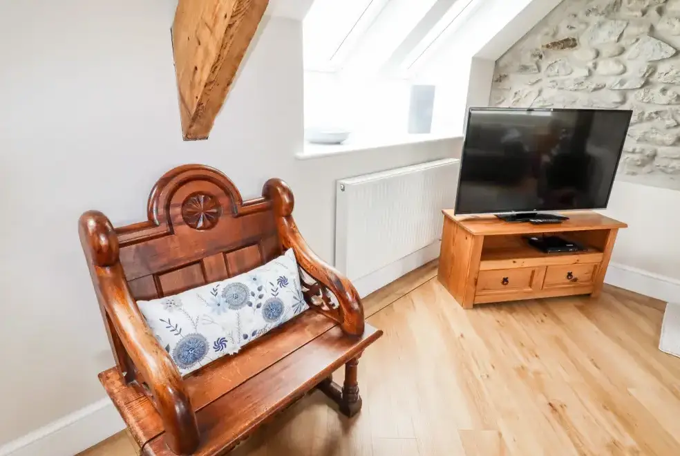 Lounge at Yr Hen Festri Unique Holiday House