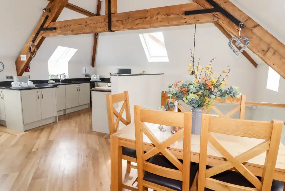 Kitchen/diner at Yr Hen Festri Unique Holiday House