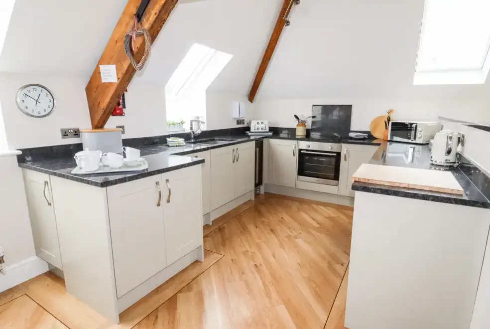 Kitchen/diner at Yr Hen Festri Unique Holiday House