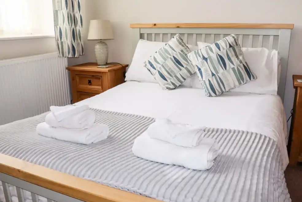 Bedroom at Yr Hen Festri Unique Holiday House