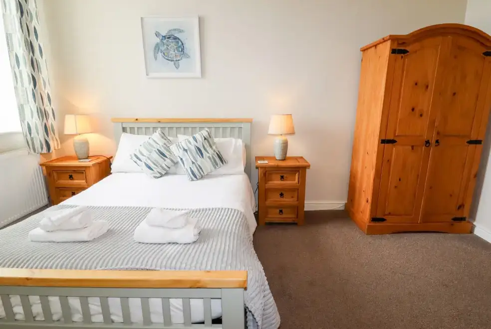 Bedroom at Yr Hen Festri Unique Holiday House