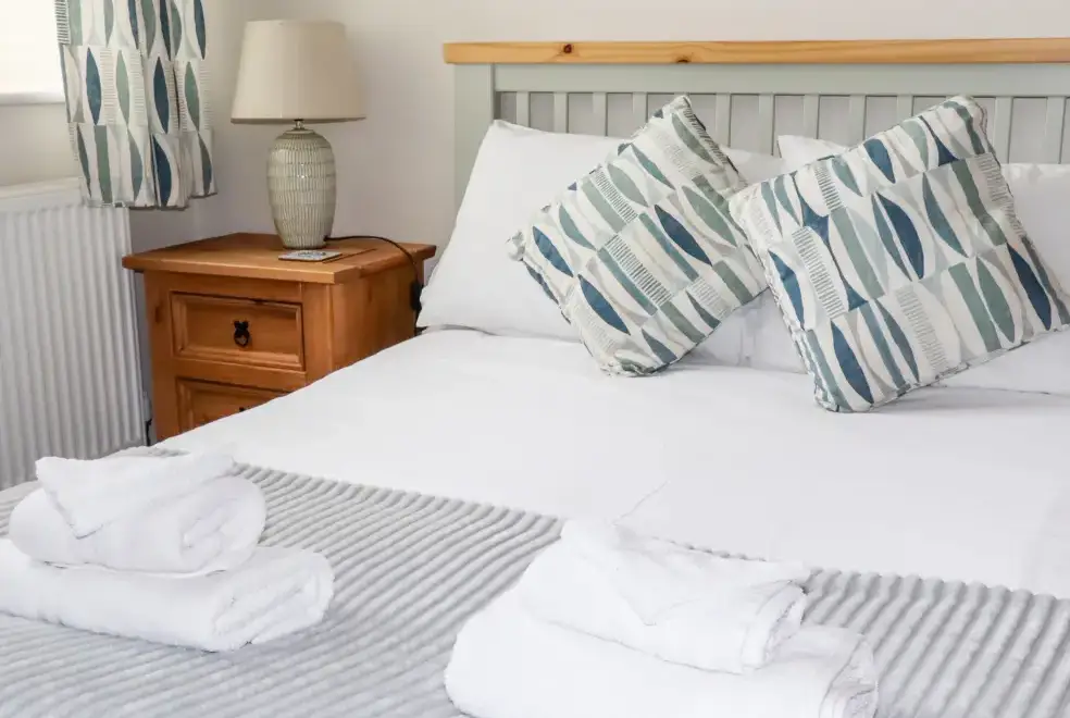 Bedroom at Yr Hen Festri Unique Holiday House